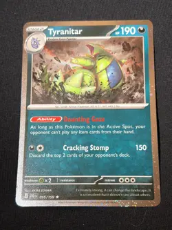 Pokemon TCG Sylveon SVP 172 2x Tyranitar 095/159 2x - Image 4