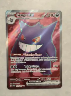 Pokemon Gengar EX Temporal Forces 193/162 Near Mint Condition - Image 1