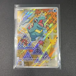 Pokemon TCG Totodile 048 Black Star Promo First Partners Collection Series 2 NM - Image 1