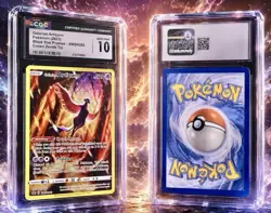2023 POKEMON #SWSH282 GALARIAN ARTICUNO Black Star CGC 10 GEM MINT Crown Zenith - Image 1
