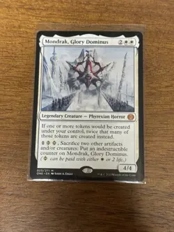 Mondrak, Glory Dominus Phyrexia: All Will Be One Regular MTG Magic Card - Image 1