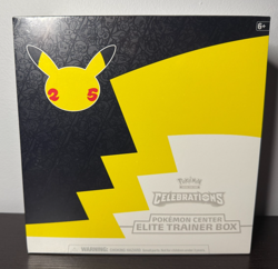 POKEMON TCG Celebrations 25th Anniversary Pokemon Center ETB Factory Sealed - Image 1