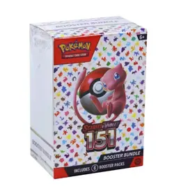 Pokemon TCG Scarlet & Violet 151 Booster Bundle Box Trading Card Game Pack Set - Image 1