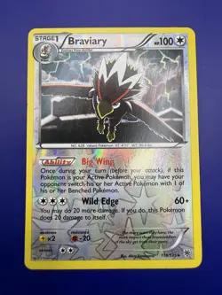 ⚡BRAVIARY 116/135 PLASMA STORM REVERSE HOLO POKEMON TCG MP 2011 - Image 1