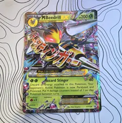 Jumbo card, Mega Beedrill EX XY158 promo - Image 1