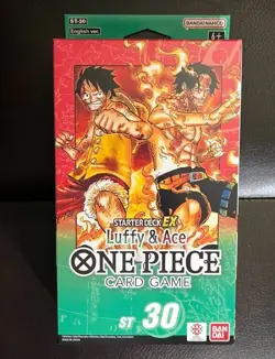One Piece: Starter Deck EX: Luffy & Ace (ST-30) - Factory Sealed New - Image 1