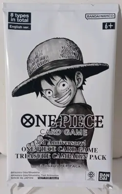 One Piece Promo Pack 3rd Anniversary!!(1pack) English Version - Image 1