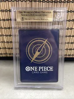 2025 One Piece Luffy ST21-014 SR 20th Anniversary Magazine Promo Japanese BGS 10 - Image 2