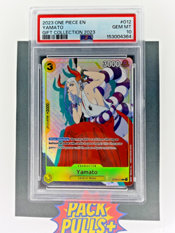 Yamato Gift Collection ST09-012 PSA 10 Gem Mint One Piece English CCG - Image 1