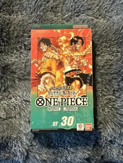 One Piece TCG - ST30 Starter Deck EX Luffy & Ace - English Sealed Unopened - Image 1