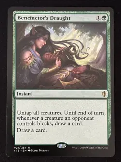1x MTG Benefactor's Draught - Commander 2016 (C16) #21 - Magic th Gathering - Image 1