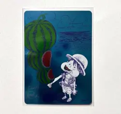 ONE PIECE NatsuComi 2026 Metakira Card Monkey D. Luffy Promo Eiichiro Oda - Image 1