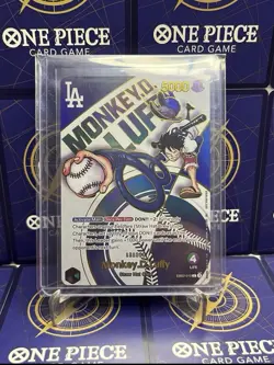 LA Dodgers Monkey.D.Luffy EB02-Leader✨One Piece Mint ProxyFoil Card✨ - Image 3