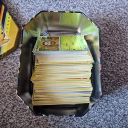Pokemon TCG Pikachu Metal Tin With 100+ Cards from Region 7 Alola - Image 2
