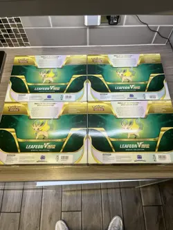 Pokemon Pokemon TCG Leafeon VSTAR Special Collection Box x4 (6 Cards) - Image 4