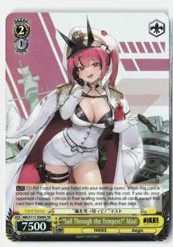 "Sail Through the Tempest!" Mast SR NIK/S117-E009S GODDESS OF VICTORY NIKKE NM - Image 1