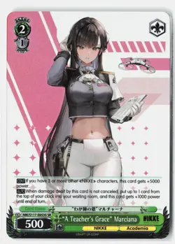 "A Teacher's Grace" Marciana S117-E053S SR GODDESS OF VICTORY: NIKKE NM - Image 1
