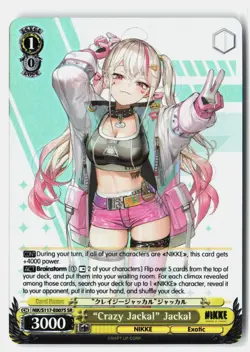 "Crazy Jackal" Jackal (SR) NIK/S117-E007S SR GODDESS OF VICTORY: NIKKE NM - Image 1