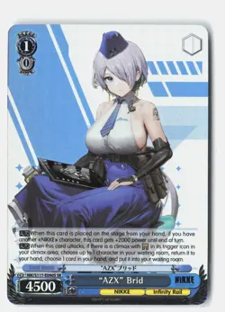 "AZX" Brid (SR) NIK/S117-E090S SR SR GODDESS OF VICTORY: NIKKE Weiss Schwarz NM - Image 1