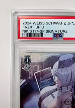 PSA 10 Weiss Schwarz SP Signed FOIL Nikke NIK/S117-090SP "AZX" Brid - Image 4