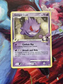 Pokemon Gengar TCG GL LV.65 Rising Rivals Card 40/111 Uncommon Non-Holo - Image 1