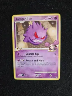 Pokemon TCG Gengar GL Rising Rivals Card 40/111 Platinum SP Uncommon 2009 - Image 1