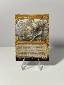 Helga, Skittish Seer (Showcase) Bloomburrow - Magic MTG NM - Image 1