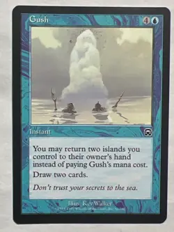 MTG - Gush - Mercadian Masques - NM/LP - Magic the Gathering - Image 1