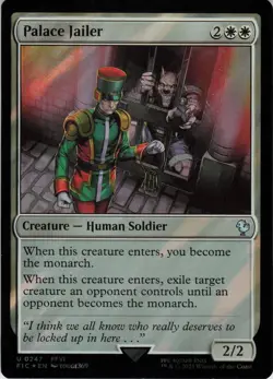 Palace Jailer (Surge Foil) U Commander: FINAL FANTASY 247 NM - Image 1