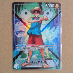 One Piece Card Game Monkey D. Luffy Leader OP16-022 Alt Art Foil ENG 5000 - Image 1