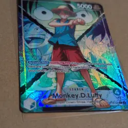 One Piece Card Game Monkey D. Luffy Leader OP16-022 Alt Art Foil ENG 5000 - Image 3