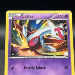 Latias 30/30 Holo Common XY Trainer Kit Latios & Latias Pokemon Card #B - Image 4