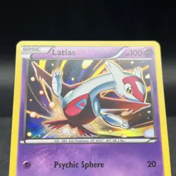Latias 30/30 Holo Common XY Trainer Kit Latios & Latias Pokemon Card #B - Image 5