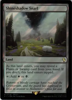 Shineshadow Snarl (Surge Foil) R Commander: FINAL FANTASY 422 NM - Image 1