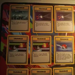 Vintage Pokemon Trainer Card Lot Of 53 Base, Jungle, Fossil - Image 2