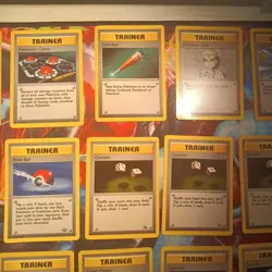 Vintage Pokemon Trainer Card Lot Of 53 Base, Jungle, Fossil - Image 3