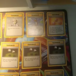 Vintage Pokemon Trainer Card Lot Of 53 Base, Jungle, Fossil - Image 4