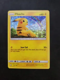 Pikachu 28/73 Cosmo Holo Pokemon Card 2017 - Image 1