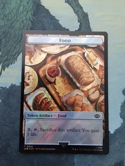 MTG LOTR Food 0022/Tentacle Token Surge Foil NM - Image 1