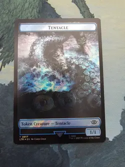 MTG LOTR Food 0022/Tentacle Token Surge Foil NM - Image 2