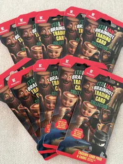 (10x) Khadou Italian Brainrot Trading Card Game Sleeved Booster Lot - Image 1