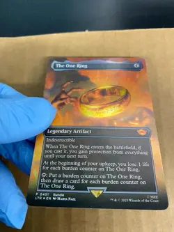 MTG 1x FOIL The One Ring # 451 Lord of the Rings Magic the Gathering Card x1 NM - Image 3