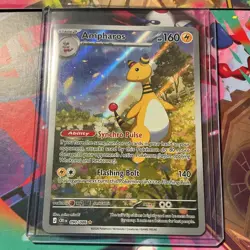Ampharos 090/086 Pokemon Card 151 Full Art Holo Ultra Rare ENG HP160 - Image 1