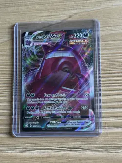Gengar VMAX 157/264 Fusion Strike Ultra Rare Holo Pokemon TCG Card 320 HP - Image 1