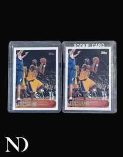 1996-97 Topps Kobe Bryant Rookie Card RC #138 Lot of 2 Los Angeles Lakers HOF - Image 1