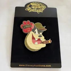 Disney Auctions Pin Pete Cats Certified LE 100 LE100 NEW On Card MINT v81 - Image 2
