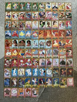 Morrisons Disney Cards 2025 Christmas Party Collection Full Set Minus Card No.19 - Image 1