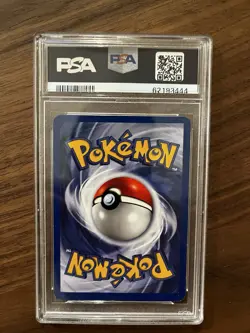 2000 Pokemon Team Rocket Meowth 1st Edition PSA 7 #62 – WOTC Vintage Graded Card - Image 2