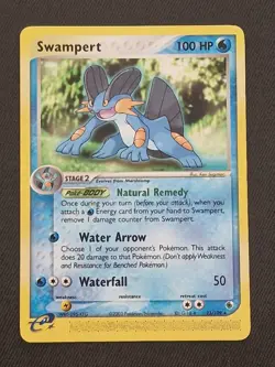 Pokemon TCG Swampert 23/109 Ruby and Sapphire Regular LP - Image 1