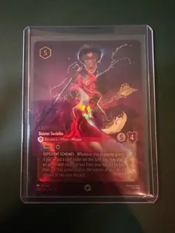Disney Lorcana Lady Tremaine - Sinister Socialite Enchanted Foil 233/204 EN - Image 1